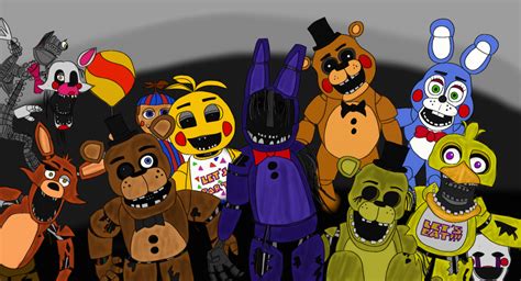 Five Nights At Freddys Blog Los Personajes De Five Nights At Freddys