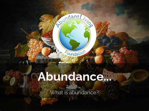 More Abundance In Your Life By Abundantliving