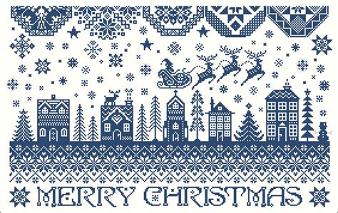 cross stitch pattern merry christmas quaker sampler etsy uk in 2023 kruissteekpatroon kerst