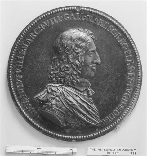 Medalist Claude Varin Nicolas De Neufville Marquis Later Duke Of