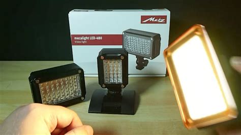 Best Video Lights For Youtube Metz Mecalight Review Youtube