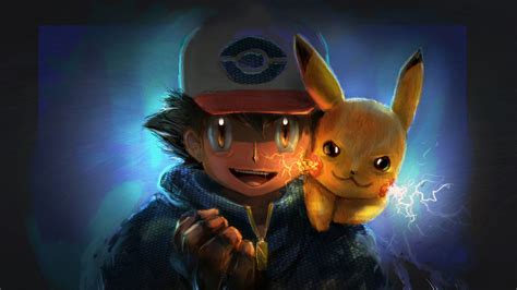 Ash And Pikachu 4K Wallpapers Top Free Ash And Pikachu 4K Backgrounds