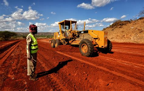 Chinese Built Structures Road Construction Provide Kenyas Capital A