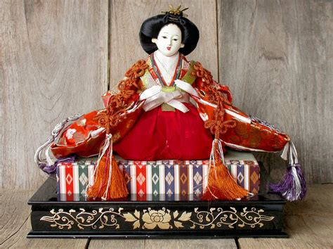 Vintage Hina Doll Japanese Doll For Girls Day Doll Festival Hina