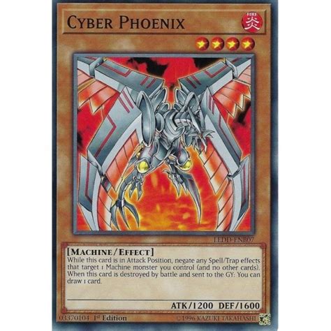 Yu Gi Oh Trading Card Game Yu Gi Oh Cyber Phoenix Ledd Enb07 1st
