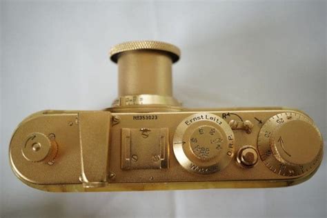 This Gold Plated And Amber Covered Leica Standard Is Yours