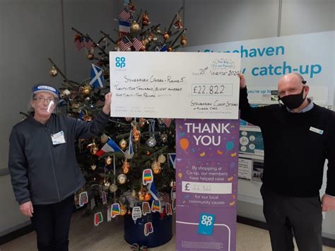 Co Op Stonehaven £22822 Big Payout To Local Causes Thebellman