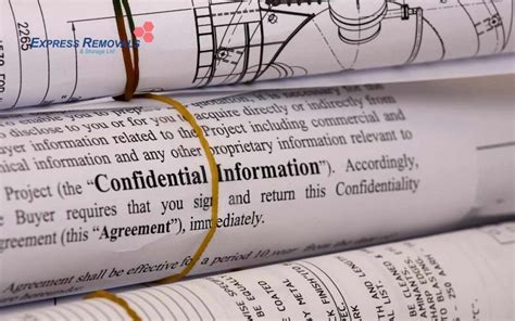 How To Keep Your Confidential Documents Safe Express Removals