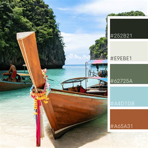 Beaches In Summer Color Palette Bergh Consulting