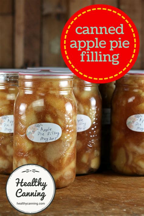 The perfect apple pie filling is not too sweet. Canned Apple Pie Filling - Healthy Canning