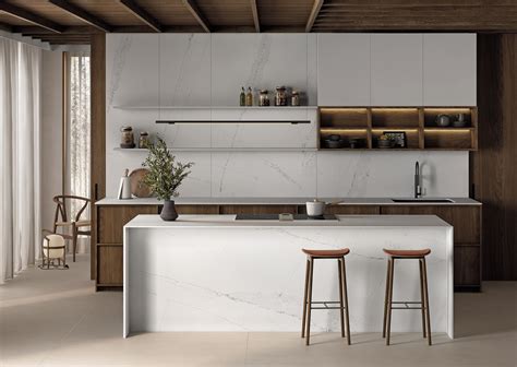 Revestimiento De Pared De Silestone Imitación Mármol Ethereal Dusk