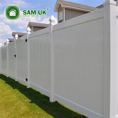 China 4 X6 Or 8ft Cheap White Vinyl Privacy Fence China Garden Fence