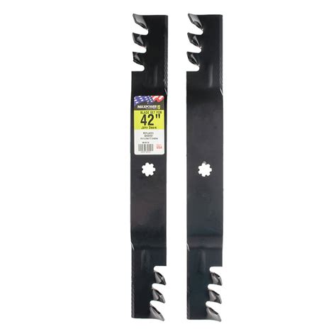 Maxpower 561811x 2 Blade Set Commercial Mulching Blades For 42 Cut