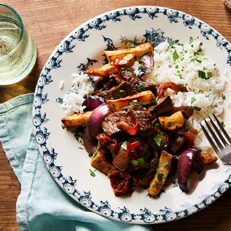 Chinese Peruvian Beef Stir Fry With French Fries Lomo Saltado Recipe