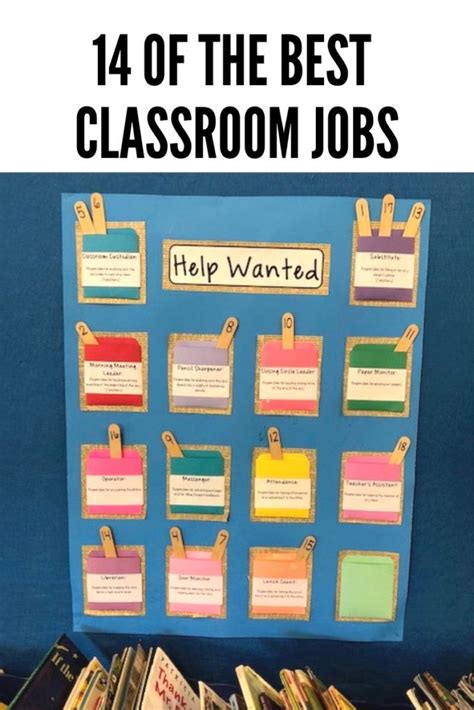 14 Of The Best Classroom Jobs Continually Learning