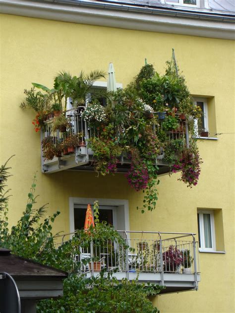 Balcony Garden Over The Top And The Edge And The Bottom Apartment