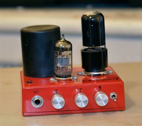 1 Watt Pedal Size Tube Guitar Amp Prototype Hand Wired Reverb