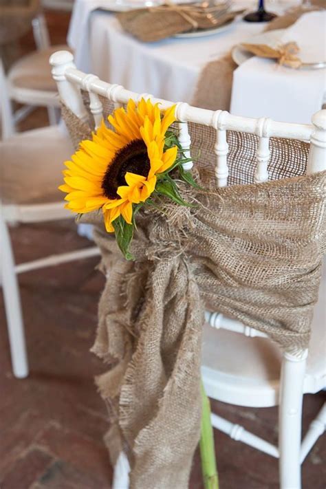 Gallery Sunflowers And Burlap Wedding Decor For Rustic Wedding Deer