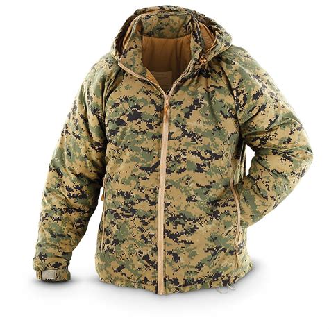 Us Military Surplus Marpat Level 7 Ecw Hooded Combat Jacket New