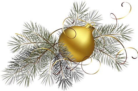 Christmas Ornament Gold Clip Art Transparent Gold Christmas Ball With
