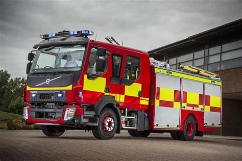 Volvo Exhibits High Spec Fire Appliance At Ess
