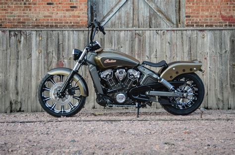 Indian Scout Outrider Chopper Looks Sharp Autoevolution