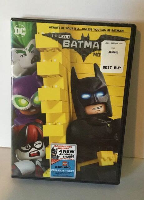 The Lego Batman Movie Dvd 2017 New Ebay