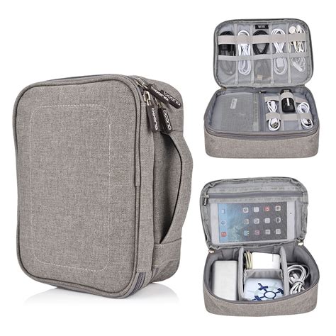 Waterproof Electronic Organizer Travel Bag Digital Usb Gadget Backpack