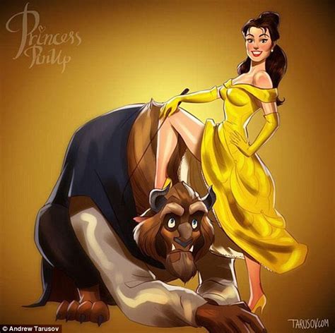 Andrew Tarusov Transforms Disney Villains Into Sultry Pin Up Models