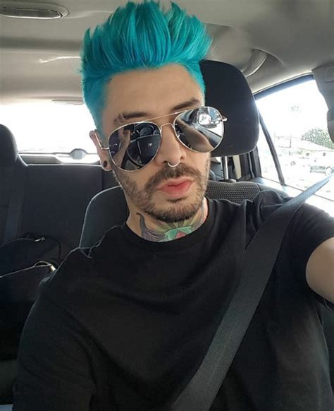 Instagram Canuzunc Teal Hair Hair Color B