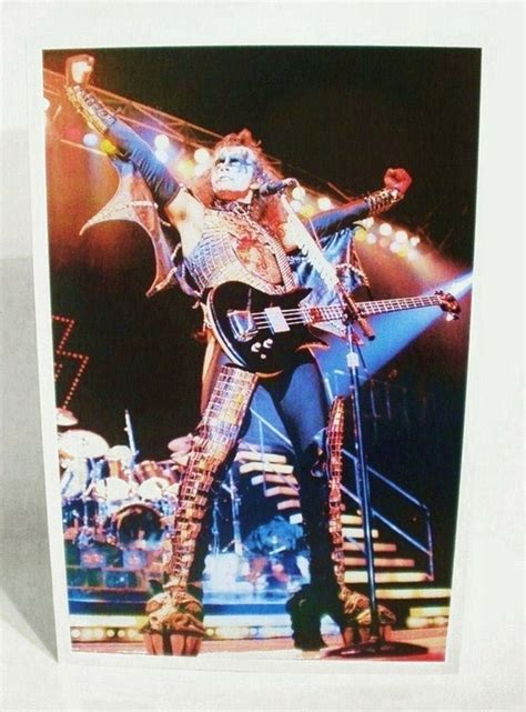 KISS Gene Simmons ALIVE II Era Poster Stand Up Display By Kiss