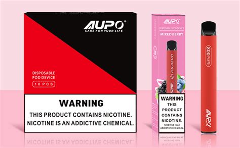 China Aupo Electronic Cigarette Puffs Flavors Disposable Vape