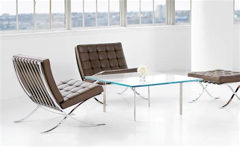 Mies van der rohe often collaborated with fellow architect lilly reich for his furniture designs. Barcelona Chair Chrome Plated - hivemodern.com