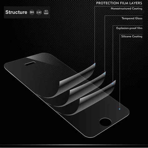 premium hd mobile phone tempered glass film screen protector for iphone 5 5s ebay
