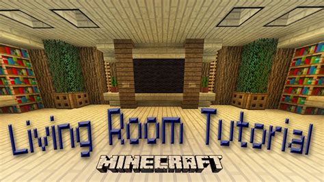 minecraft     awesome living room design youtube
