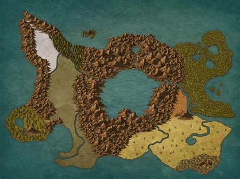 Map Of My World Made In Inkarnate When I Get The Time I