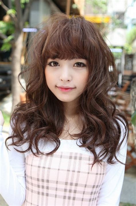 Asian Hair Bangs Korean Hairstyle Medium Bangs Ideas Korean
