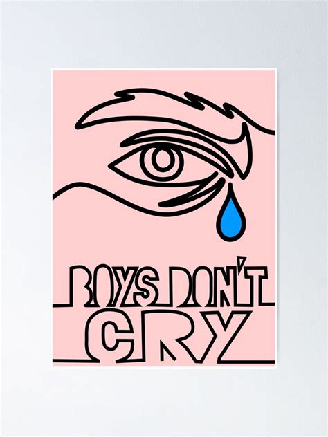 The Cure Boys Dont Cry Poster For Sale By Jpearson980 Redbubble