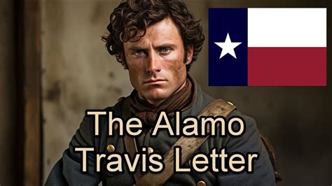 The Alamo William Barret Travis Letter In Full Detail Texas