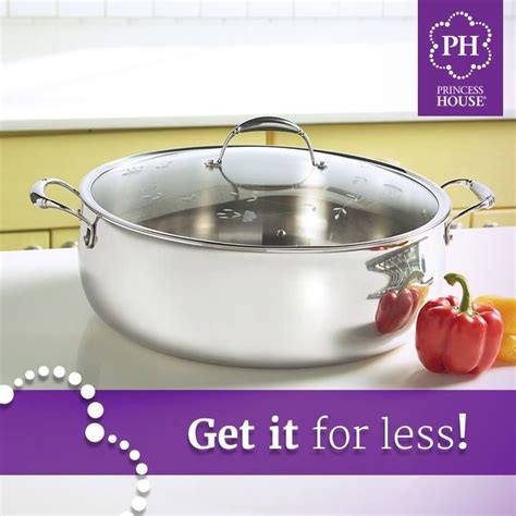 Our New Princess Heritage Tri Ply Stainless Steel 21 Qt Shallow