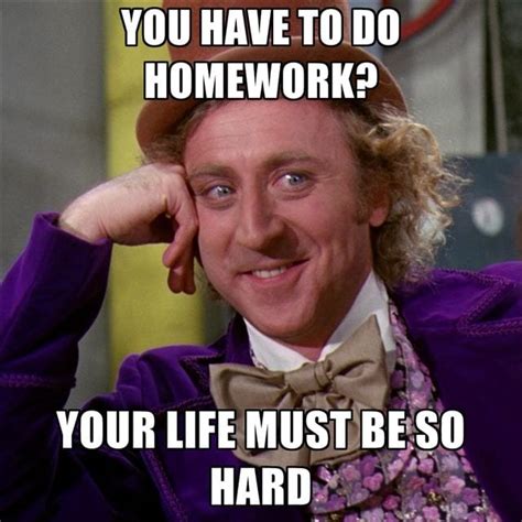 Do Your Homework Meme