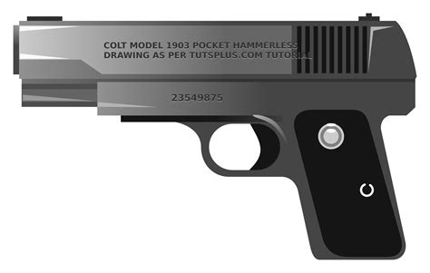 Gun Clipart M1911 Gun M1911 Transparent Free For Download On