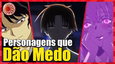 Personagens Assustadores E Psicopatas Dos Animes Com Yanderes Youtube