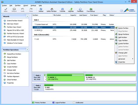 (free download, about 10 mb). Download AOMEI Partition Assistant Standard Edition 8.3