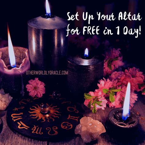 Paganism For Beginners How To Set Up A Pagan Altar In 1 Day