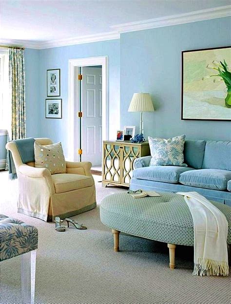 30 Light Blue Paint Colors For Living Room