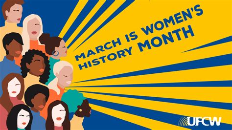 UFCW Commemorates Womens History Month The United Food Commercial Workers