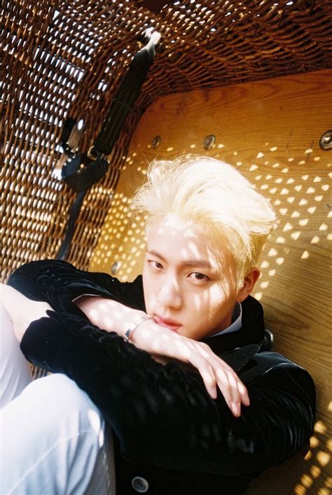 Jin Blonde Hair Tumblr Bts Young Forever Seokjin Bts Jin