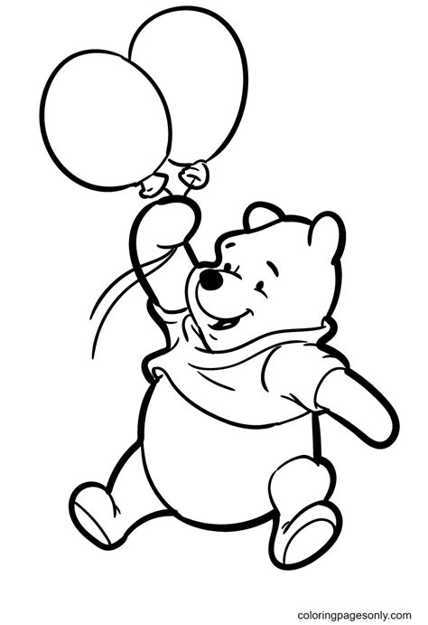 Winnie The Pooh Coloring Pages Free Printable Coloring Pages