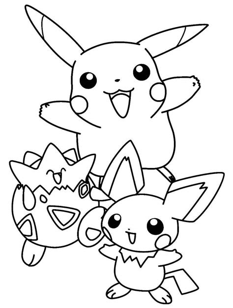 Desenhos Para Colorir De Pokémon Saiba Fazer Tudo